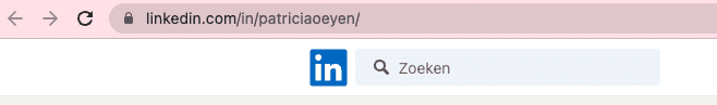 Een persoonlijke LinkedIn url is essentieel om professioneel over te komen en om sneller gevonde te worden. 