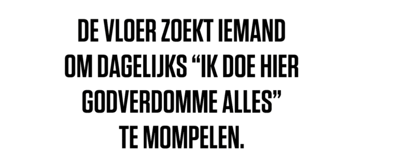 Hoe schrijf je een aantrekkelijke vacaturetekst? Deze vacature van De Vloer is één van onze favoriete voorbeelden.