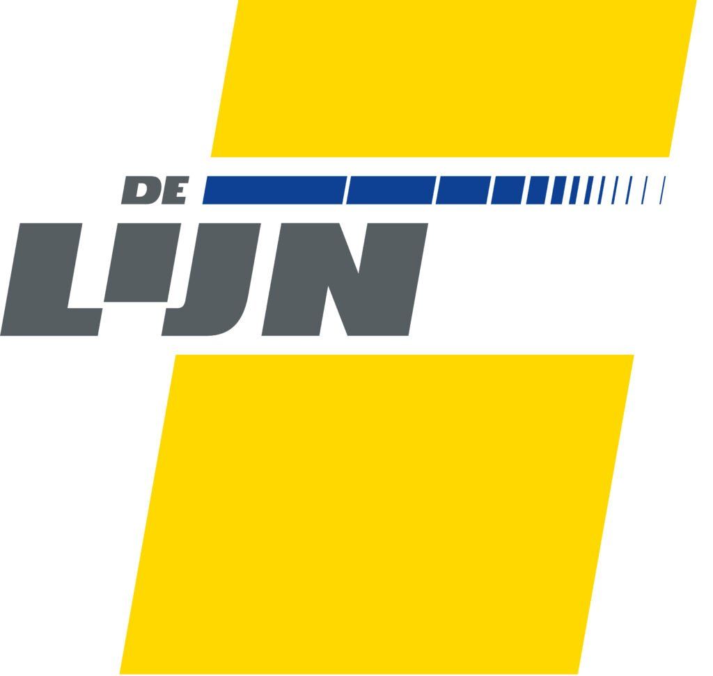 logo De Lijn en leeuw samen
